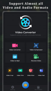 اسکرین شات برنامه Video Converter-ConverterBlack 1