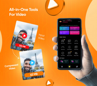 اسکرین شات برنامه Video Compressor & Converter 1