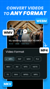 اسکرین شات 3 برنامه Video Compressor & Converter