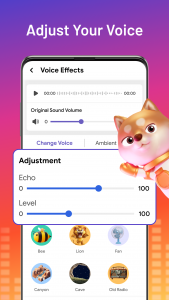 اسکرین شات برنامه Voice Changer: Voice Effects 4