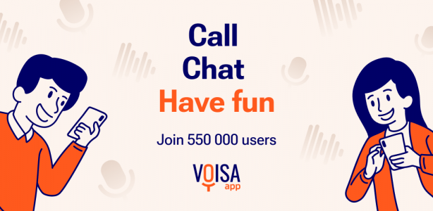 اسکرین شات 1 برنامه Voisa: voice chat roullette