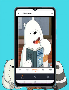 اسکرین شات برنامه تصویر زمینه خرس های کله فندقی 4