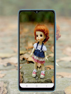 اسکرین شات برنامه تصویر زمینه عروسکی دخترانه 4