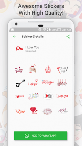 اسکرین شات برنامه Sticker King - Daily New Pack For Whatsapp Sticker 5