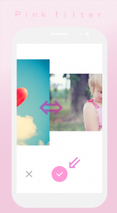 اسکرین شات برنامه Soft Pink Filter : Shades pink 4