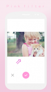 اسکرین شات 3 برنامه Soft Pink Filter : Shades pink