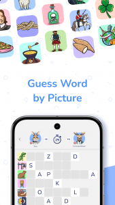 اسکرین شات 1 بازی WordPix－Crossword Puzzle Game