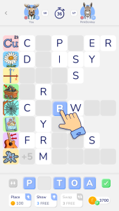 اسکرین شات 2 بازی WordPix-Crossword Puzzle Game