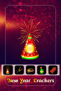 اسکرین شات برنامه New Year Crackers : New Year Fireworks 2021 1