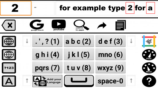 اسکرین شات 1 برنامه کیبورد تلویزیون اندروید: سبک قدیم