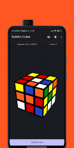 اسکرین شات بازی Real Rubik's cube 3D game 1