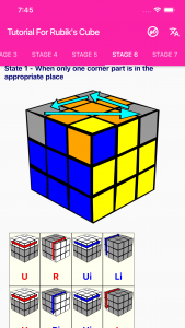 اسکرین شات برنامه Tutorial For Rubik's Cube 8