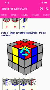 اسکرین شات برنامه Tutorial For Rubik's Cube 6