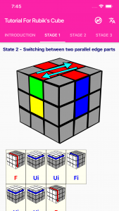 اسکرین شات برنامه Tutorial For Rubik's Cube 5