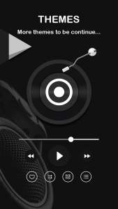 اسکرین شات برنامه Black Music Player : MP3 Audio 4