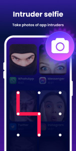 اسکرین شات 4 برنامه App Lock - Fingerprint Lock