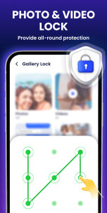 اسکرین شات 3 برنامه App Lock - Fingerprint Lock