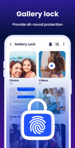 اسکرین شات 2 برنامه App Lock - Fingerprint Lock