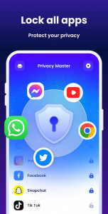 اسکرین شات 1 برنامه App Lock - Fingerprint Lock