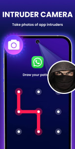 اسکرین شات 4 برنامه App Lock - Fingerprint Lock