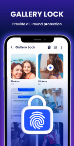 اسکرین شات برنامه App Lock - Fingerprint Lock 3