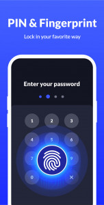 اسکرین شات برنامه App Lock - Lock Apps, Password 4