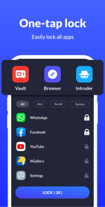 اسکرین شات برنامه App Lock - Lock Apps, Password 5