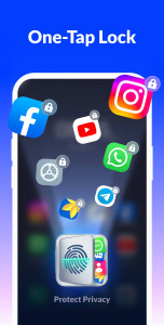 اسکرین شات 5 برنامه App Lock - Lock Apps, Password