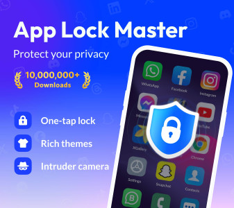 اسکرین شات 1 برنامه App Lock - Lock Apps, Password