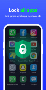 اسکرین شات برنامه App Lock - Lock Apps, Password 1