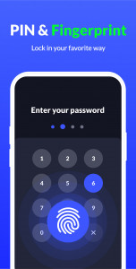 اسکرین شات برنامه App Lock - Lock Apps, Password 4