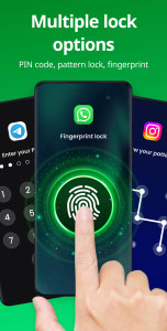 اسکرین شات 4 برنامه App Lock - Applock Fingerprint