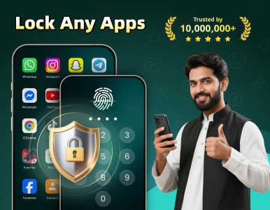 اسکرین شات 1 برنامه App Lock - Applock Fingerprint