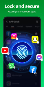 اسکرین شات 2 برنامه App Lock - Applock Fingerprint