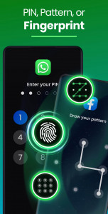 اسکرین شات 4 برنامه App Lock - Applock Fingerprint