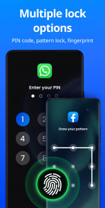 اسکرین شات برنامه App Lock - Applock Fingerprint 3