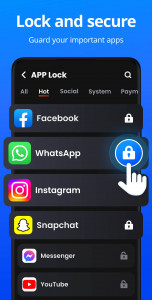 اسکرین شات برنامه App Lock - Applock Fingerprint 1