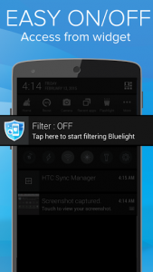 اسکرین شات برنامه Blue Light Filter for Eye Care 4