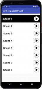 اسکرین شات برنامه Air Compressor Sound 2