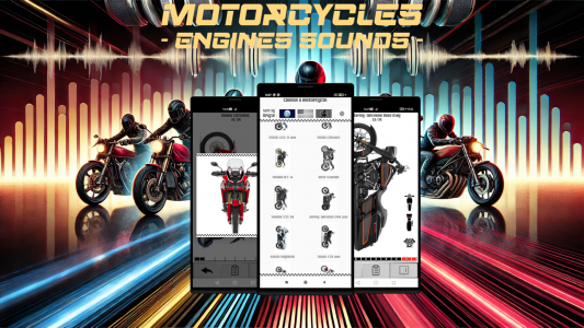 اسکرین شات برنامه Motorcycles - Engines Sounds 1