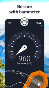 اسکرین شات 4 برنامه Barometer and Altimeter App