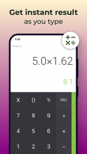 اسکرین شات 1 برنامه Calculator