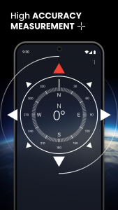 اسکرین شات برنامه Compass: Accurate Compass 2