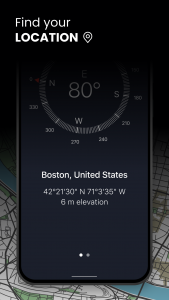 اسکرین شات برنامه Compass: Accurate Compass 7