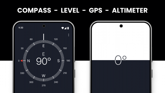 اسکرین شات برنامه Compass: Accurate Compass 2