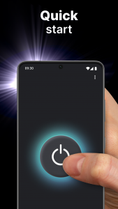 اسکرین شات برنامه Flashlight - LED Flash App 3