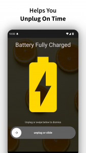اسکرین شات برنامه Full Battery Charge Alarm 3