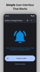 اسکرین شات 8 برنامه Full Battery Charge Alarm