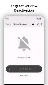 اسکرین شات برنامه Full Battery Charge Alarm 1