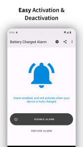 اسکرین شات برنامه Full Battery Charge Alarm 2